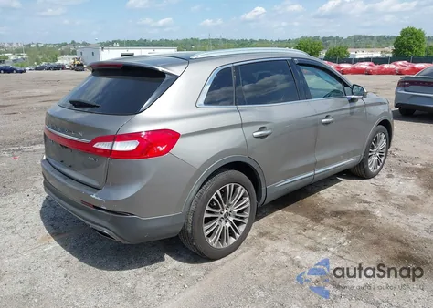 2016 Lincoln Mkx Reserve из США, поврежденный, VIN 2LMTJ8LR5GBL77323